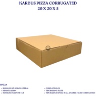 Cardboard Pizza Box Pizza Die Cut Cardboard Eflute Clothes (Contains 5 Pcs-BPZ2A)