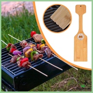 [Toolroom] Bamboo Grill Scraper Compact Long Handle for Grill Cleaning Outdoor Party