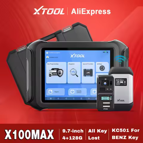 XTOOL X100MAX IMMO Key Programming Tools With KC501 EEPROM 42+ Resets ECU Coding All System Auto Dia
