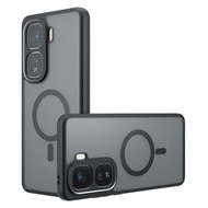 Skin Feel Translucent Magnetic Case for VIVO IQOO NEO 10 Pro Plus NEO 10 NEO 9 Z10 Turbo Wireless Ch