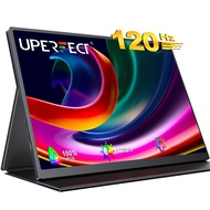 UPERFECT 16 inch portable monitor 120hz gaming monitor for laptop PC Switch PS3/4/5 QHD IPS game display