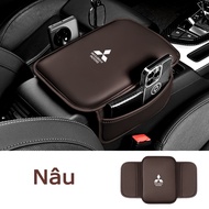 Sieece Da Đệm Tỳ Tay Xe Ô Tô Phụ Kiện Ô Tô Cho Mitsubishi Attrage Xpander Lancer Triton Outlander