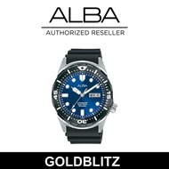 Alba AL4379X Automatic Men's Black Rubber Strap Mechanical Watch