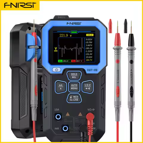 DMT-99 10000 counts smart Digit True RMS Multimeter 1000V 10A 99.99 MΩ 100mF 10MHz CAT IV 600 CAT II