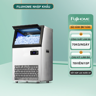 Máy làm đá Fujihome IM70C – Làm nhanh lọc sạch vận hành êm - Bảo hành điện tử toàn quốc