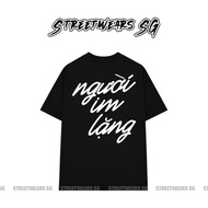 IM LUNG CIRCLE T-SHIRT - HIGH QUALITY COTTON - UNISEX Loose FORM - STREETWEARS SG - SWSG999