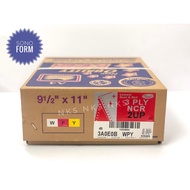 SONOFORM 9.5'' X 11'' 3 PLY 2 UP COMPUTER FORM (W/P/Y)(300 FANS)