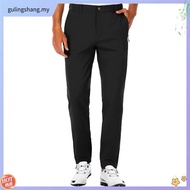 Byford Seluar Lelaki | Byford Slim Fit Flat Front Cotton Pants - 3225005A