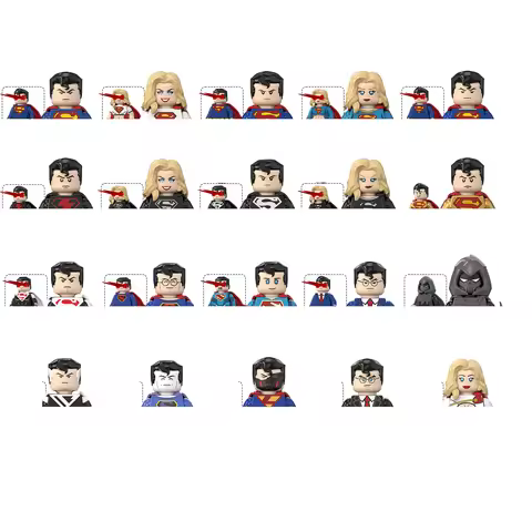 New launch Superhero Collect limited edition building block Mini brick block toys gifts