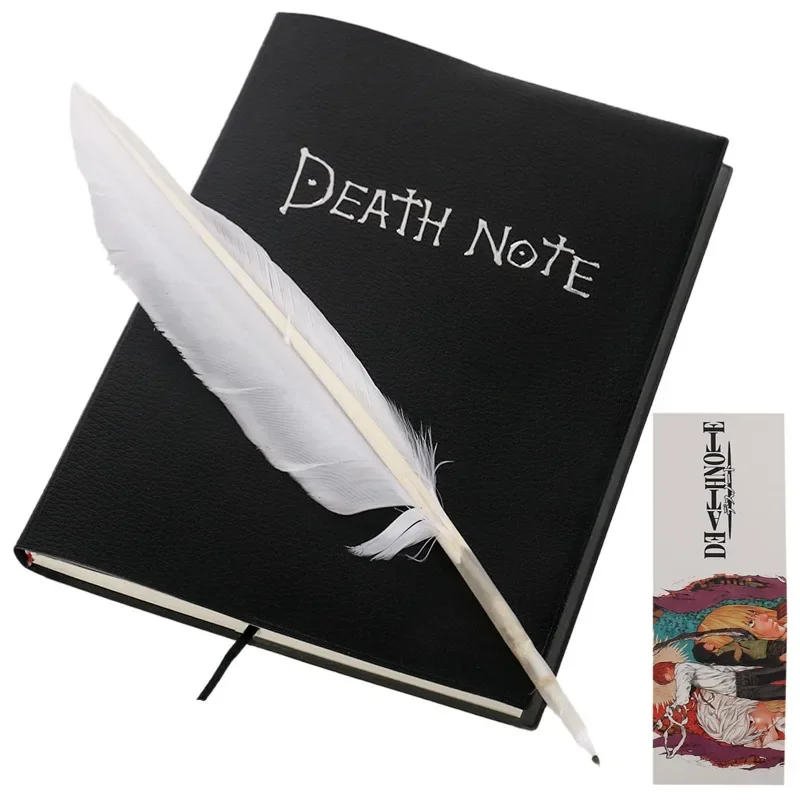 New Death Note Notebook with Feather PenFashion Anime Theme Death Note Cosplay Notebook