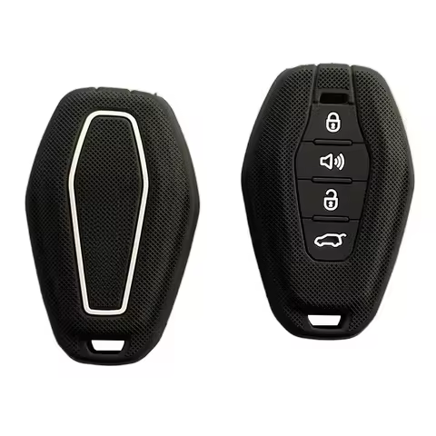 Silicone Car Key Cover Case Shell for Chery JETOUR X70 X70plus X70m X90plus X95pro 4button Auto Key 