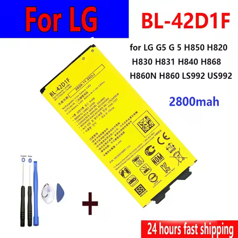 BL-42D1F LG Mobile Phone Battery for LG G5 G 5 H850 H820 H830 H831 H840 H868 H860N H860 LS992 US992 