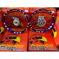 【READY STOCK] Ex5 Dream/W100/W110/W125/LC135/125ZR Alloy Rim Falcon Argon 3 Calit/Thunder 1.40 X 17