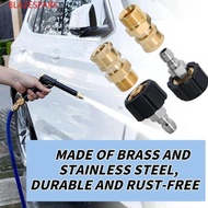 BLAZESPARK 2pcs Quick Connect Kit, Quick Connection Stainless Steel Pressure Washer Adapter Set, Con