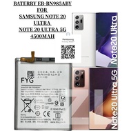 BATERRY EB-BN985ABY COMPATIBLE SAMSUNG GALAXY NOTE 20 ULTRA/ 5G N985F N986B BATERI 4500MAH ORI TZL