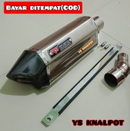 knalpot racing r9 valencia polos ujung karbon buat ninja 250 r25 z250 newcb150 cbr150 faceilif cbr 2
