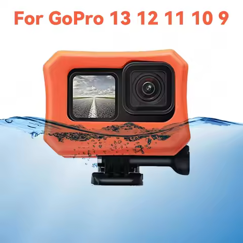 Floaty Case for GoPro Hero 13 12 11 10 / Hero 9 Float Housing Case Cover for Camera Anti-Sink Floati
