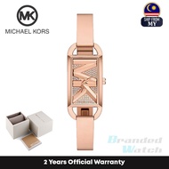 [Official Warranty] Michael Kors MK4858 Women's 20mm Empire Three Hand Steel Watch Jam MK ori Jam Fa