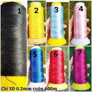 0.2mm 3D thread - tassel thread (600m roll)