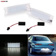 2Pcs For Alfa Romeo 147 156 159 166 Brera Giulietta Mito GF Spider Canbus Error Free White Led Licen