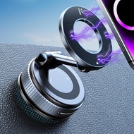 Upgraded 360° Nano Gel Vacuum Magnetic Phone Holder, 108+LBS Heavy Duty Suction Cup Phone Mount for 