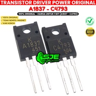 TR TRANSISTOR DRIVER K A1837 C4793 ORIGINAL 2SA1837 2SC4793 ORIGINAL A 1837 C 4793 ORIGINAL JAPAN