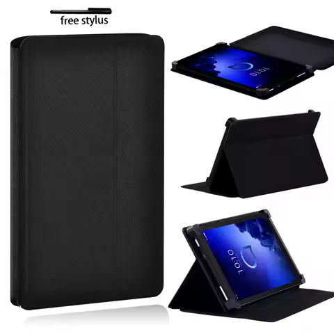 Tablet Case for Alcatel 1T 7 10"/ 3T 8 10"/A3 10" Tablet Manually Adjust Size Scratch Resistant Univ