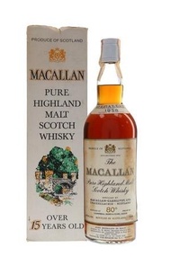 回收威士忌洋酒 麥卡倫 15年 MACALLAN 15YO 1958 80 PROOF