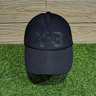 Topi ADIDAS Y3 hitam pekat pria casual ORIGINAL