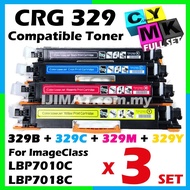 3 SET Canon Cartridge 329 CompatibleToner LBP 7010c LBP 7018c LBP7010c LBP 7018c