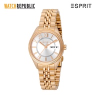 Esprit Rahel Rose Gold Stainless Steel Quartz Watch For Women EES1L398M0095