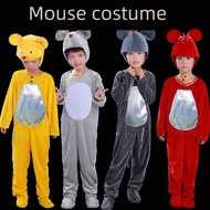 animal costume kids flora fauna costume kids Permainan kartun kostum haiwan kucing dan tikus