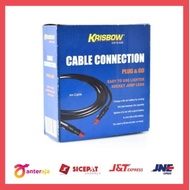 Krisbow 4 Mtr Kabel Charger Aki 10A
