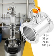 [whfashionkk] Ball Convert Lid 304 Stainless Steel PRV Tube for Homebrew Dry Kit Conical Fermenter A