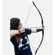 52 Inch 40lbs Archery Takedown Recurve Bow Set Ambidextrous Left Right Hand Target Shooting Hunting 