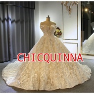 open pre ordee gaun pengantin wedding dress VVIP bagus import
