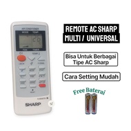 Remot Remote AC SHARP MULTI/UNIVERSAL