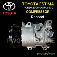 Recond Toyota Estima ACR50 Air Cond Compressor / Kompressor Kereta Toyota Estima ACR50 2.4CC /Air-Co