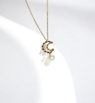 18K 日本Akoya珍珠墜鍊 Akoya Pearl Necklace