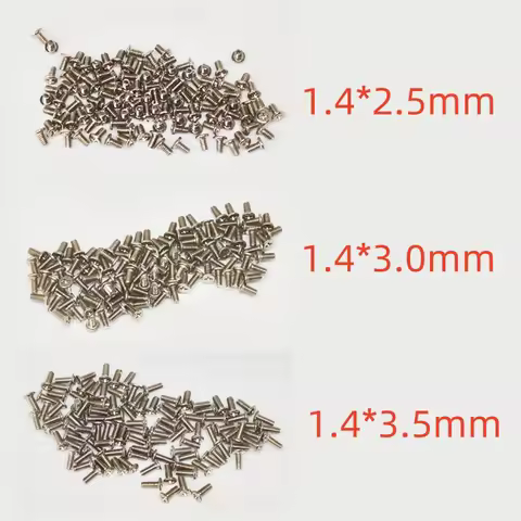 100PCS/Lot 2.5MM 3.0mm 3.5mm Screw For Samsung/Xiaomi/Lenovo/Moto/ASUS/TCL/Nokia OPPO/Vivo/LG/Redmi 