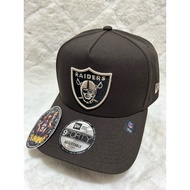LJS CAPGAMING ONLINE SHOP NEWERA 9FORTY A-FRAME NFL LAS VEGAS RAIDERS (BROWN)