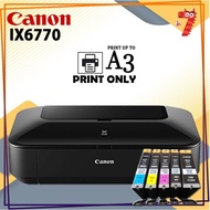 Canon PIXMA IX6770 A3+ Single Function Inkjet Printer With Original Ink Cartridge