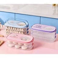 Stackable Fridge Organizer Containers / Freezer Fridge Food Storage Box / Freezer Organizer Box