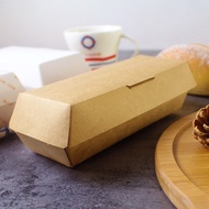 Hot Dog Paper Box Packaging Box Hot Dog Kraft Food Paper Box Kraft Paper Box Packaging Box SU7I