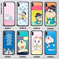 custom case doraemon vivo y20 vivo y20s premium glass case