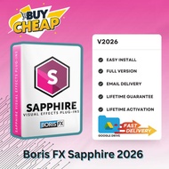 Boris FX Sapphire 2026 /2025/2024 - Plugins for Photoshop / After Effects / OFX | Windows