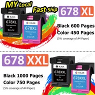 Compatible HP 678XL/XXL Ink HP 678XL Ink Cartridge HP 678 Ink Cartridge HP 678 Black HP 678 Colour H