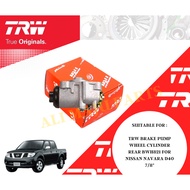 TRW Brake Pump Wheel Cylinder Rear BWH821 for Nissan Navara D40 - 7/8"