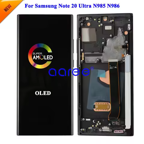 AMOLED OLED LCD For Samsung Note 20 Ultra For SAMSUNG Note 20 Ultra N985 Disaplay LCD Screen Touch D