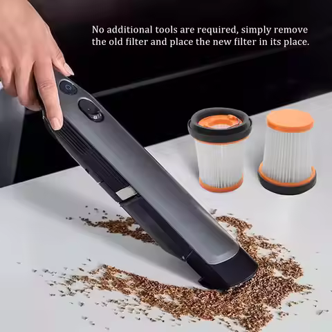 B15C 4 Pcs Replacement Vacuum Filter Compatible For Shark W1 WV200 WV201 WV205 WV220 Cordless Handhe